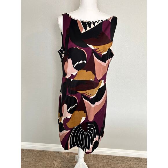 Trina Turk Potter Valley Sleeveless Sheath Dress size 12 - Picture 1 of 12